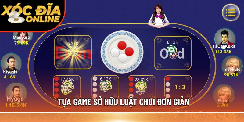 Tựa game sở hữu luật chơi đơn giản