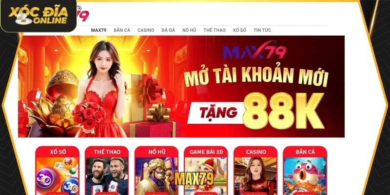 MAX79 - App Xóc Đĩa Đơn Giản, Dễ Chơi